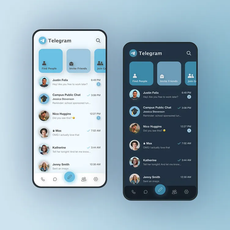 📱 Профили Telegram готовятся к масштабному обновлению — дизайнер мессенджера…