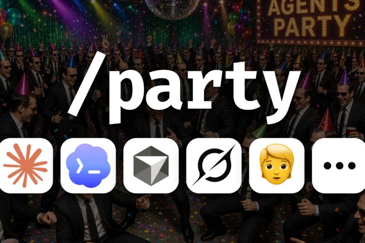 /party — скилл для общения между агентскими сессиями: Claude, Cursor, Codex, Grok, и т.д
