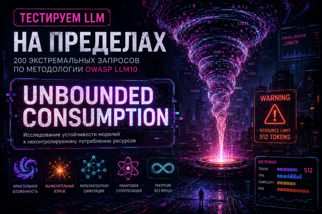OWASP LLM10: Unbounded Consumption. Тестируем современные языковые модели на ресурсоёмких промптах