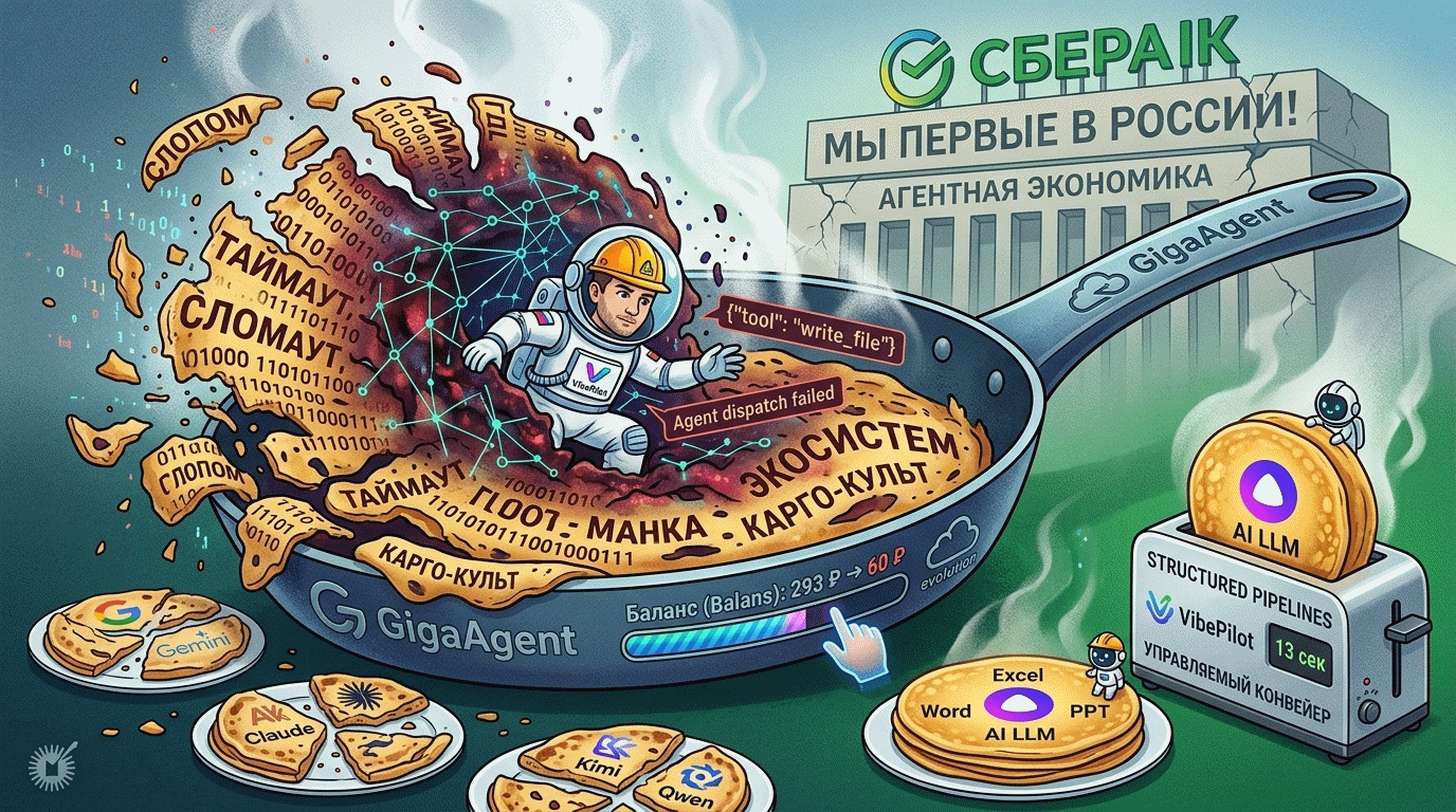 ГигаАгент от Сбера. Первый блин слопом