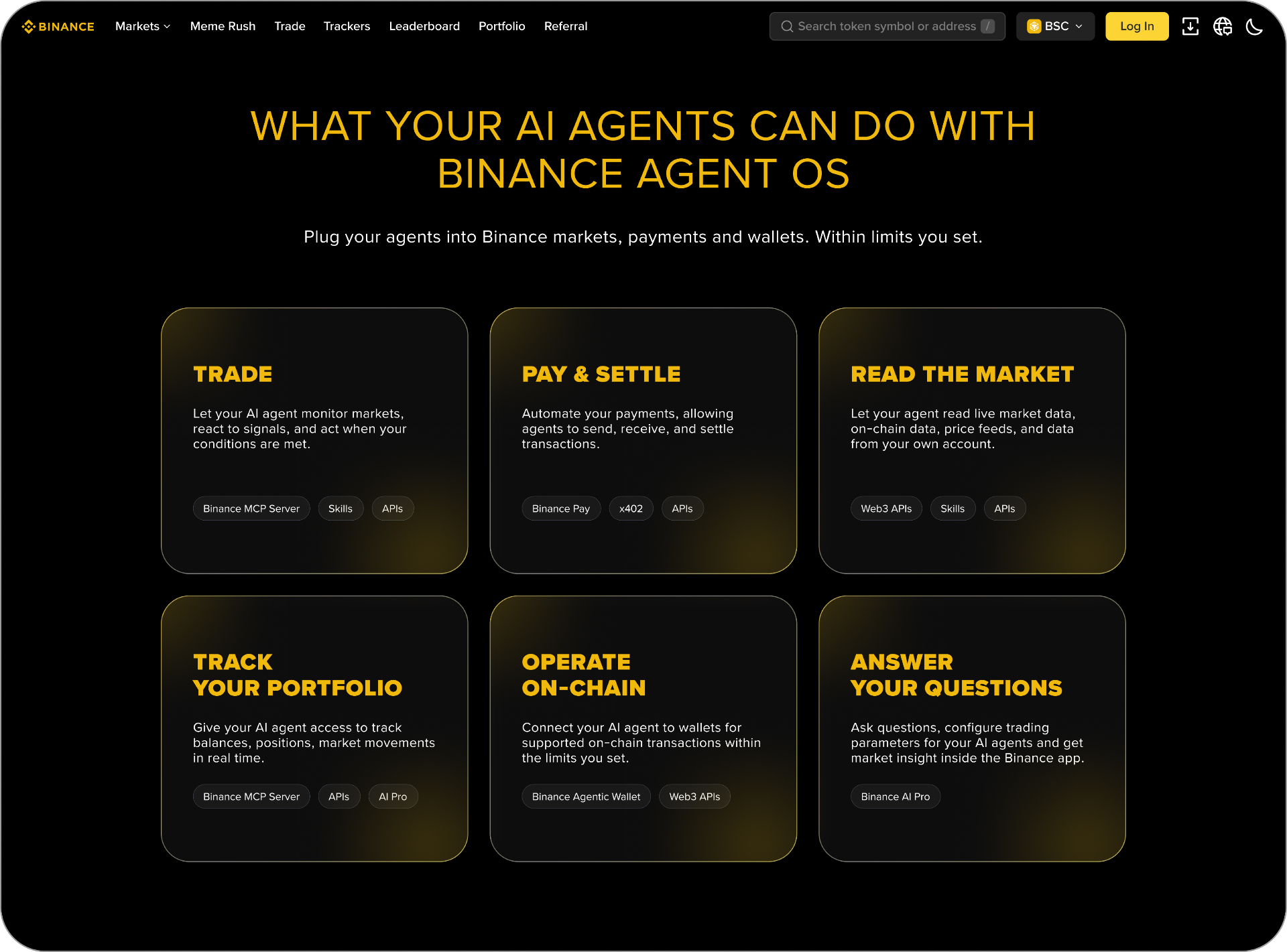 Теперь Binance позволяет торговать агентам с искусственным интеллектом, но контролировать их работу в значительной степени зависит от пользователей. 2 bf4a18e16ea34a33a0e69fa79dd7781d