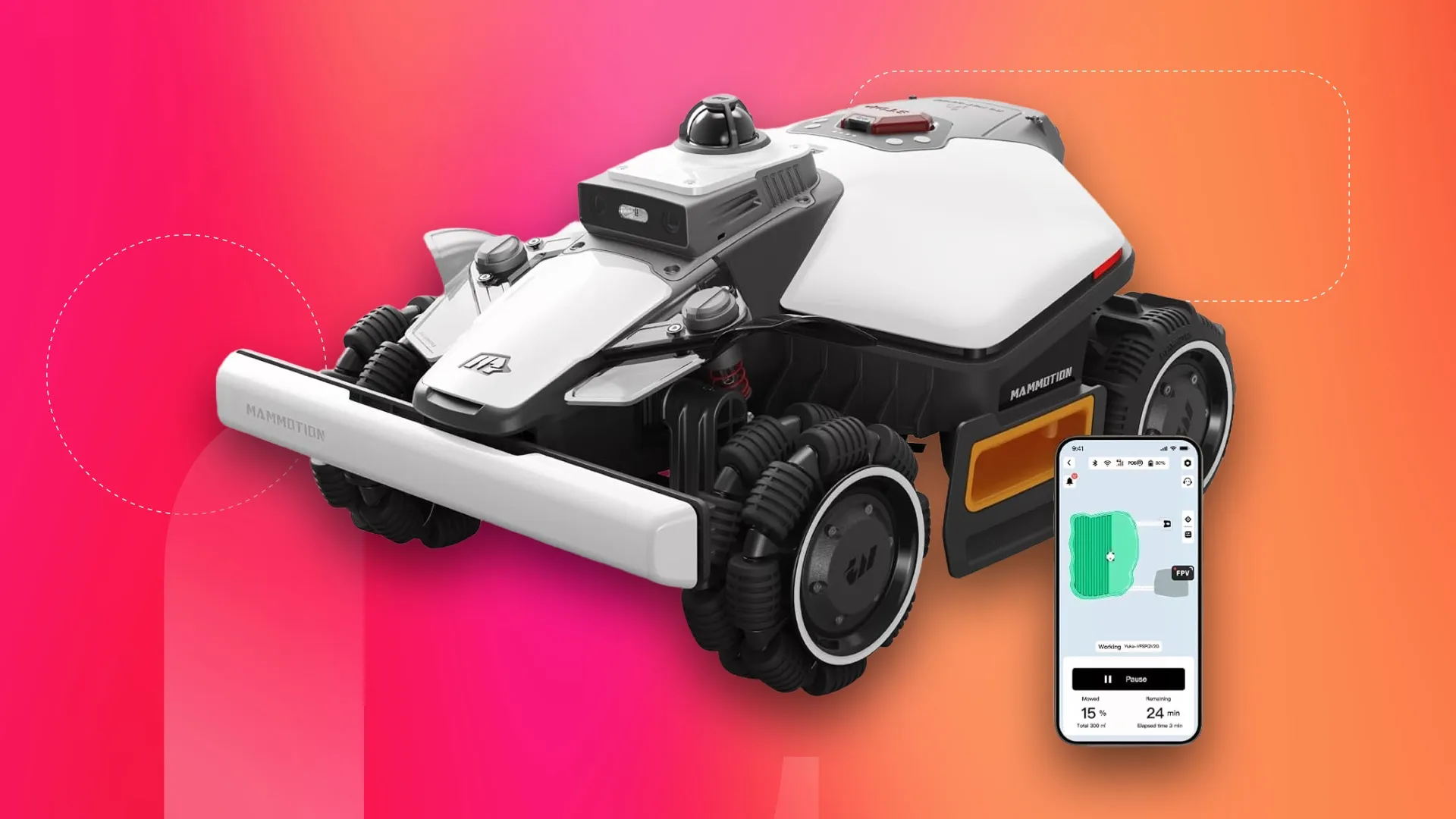 Робот-газонокосилка Mammotion LUBA mini 2 1500H