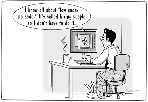 Low-code старой школы — нанять людей, чтобы не делать самому
