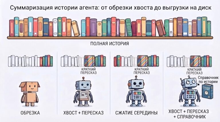 Эволюция подхода к сжатию контекста в AI Агентах