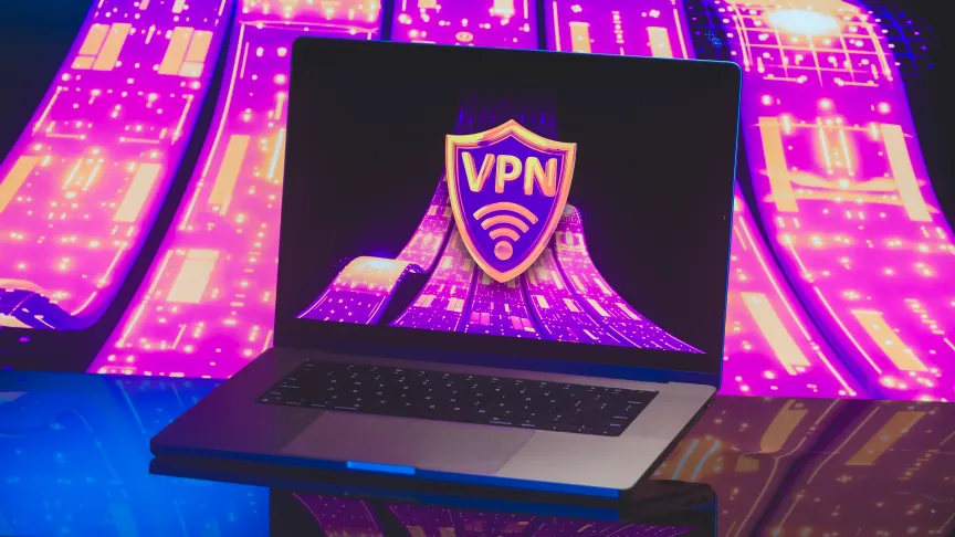 Согласно новому отчету Proton, каждый шестой VPN-сервис отслеживает ваше местоположение. 2 VPN-сервис на ноутбуке