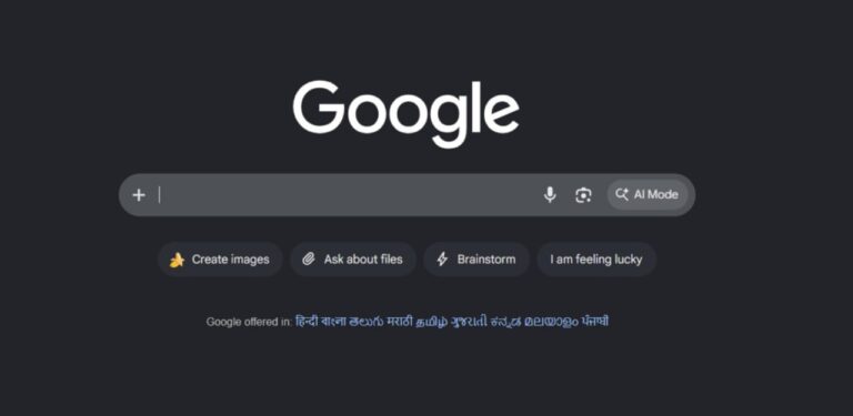 Google тестирует главную страницу поиска, где поиск уже не главный…