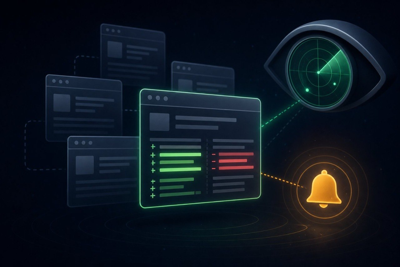 Firecrawl Monitor следит за сайтами конкурентов и присылает только то,…