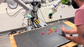 Роботам теперь можно показывать задачи руками Generalist AI представила GEN-1.5…