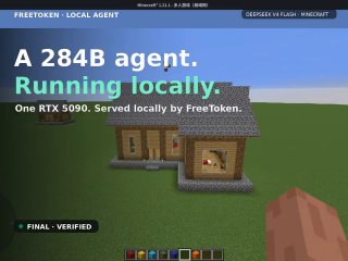 Запускаем 284B-модель на обычном железе — FreeToken научился распределять нагрузку…