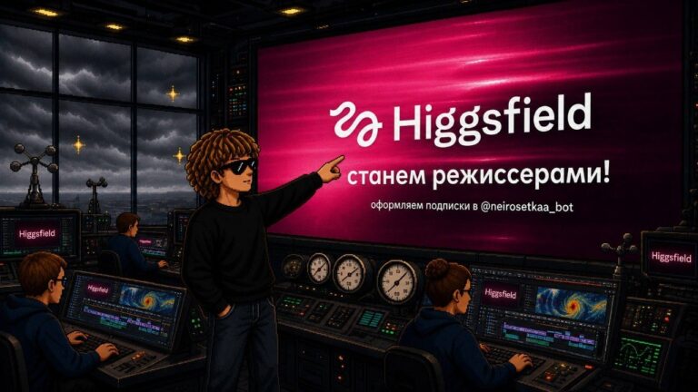 Higgsfield превратили генерацию видео в работу режиссёра Свет, цвет, камера…