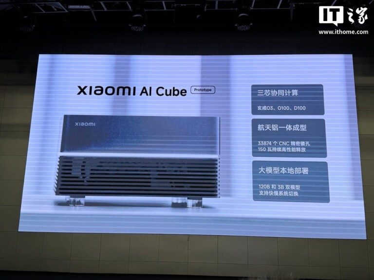 Xiaomi показала конкурента NVIDIA DGX Spark Xiaomi представила компактный локальный…