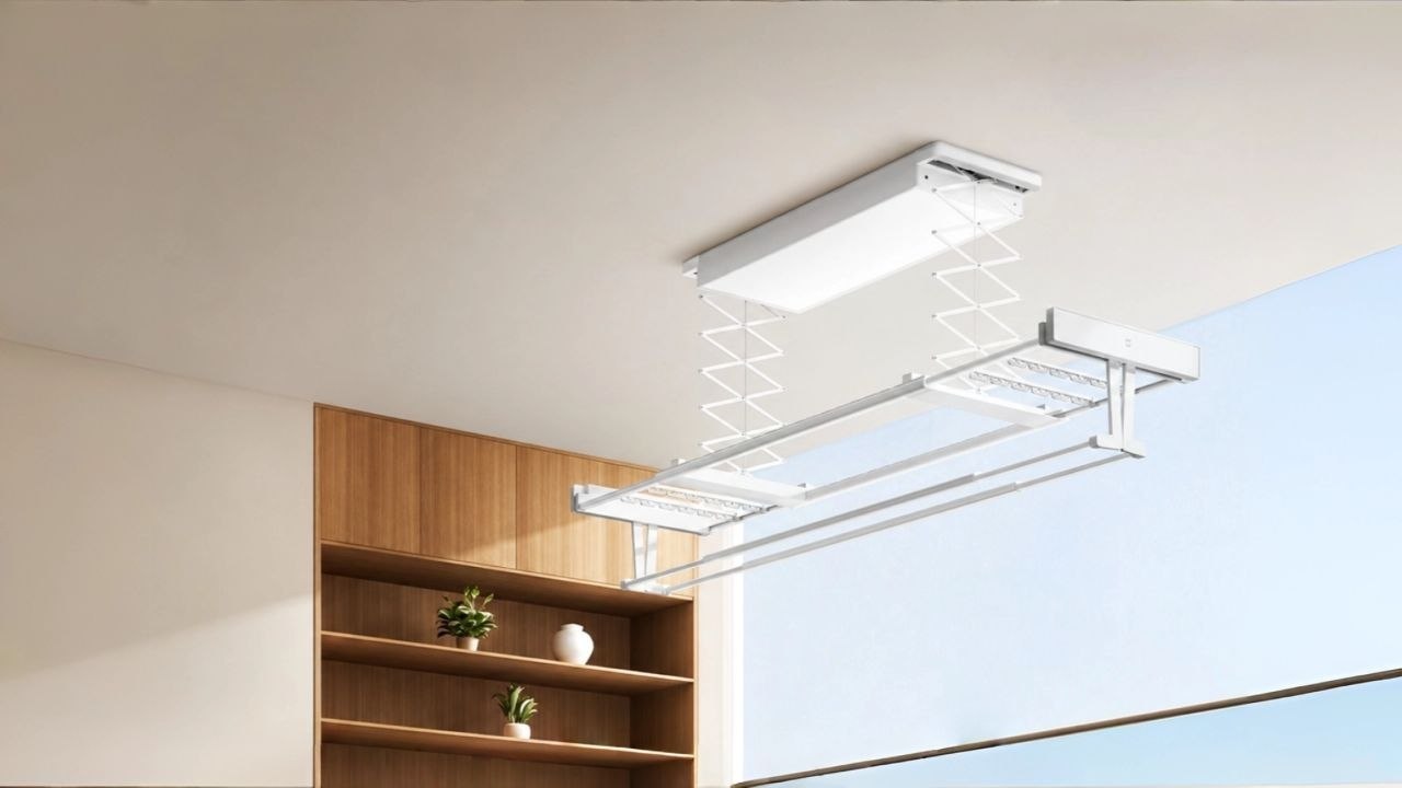 Xiaomi выпустила умную потолочную сушилку для белья Mijia Smart Dryer…