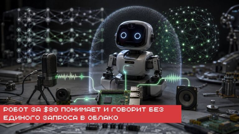 ‼️ Google и Raspberry Pi опубликовали гайд: полноценный локальный ИИ-конвейер…