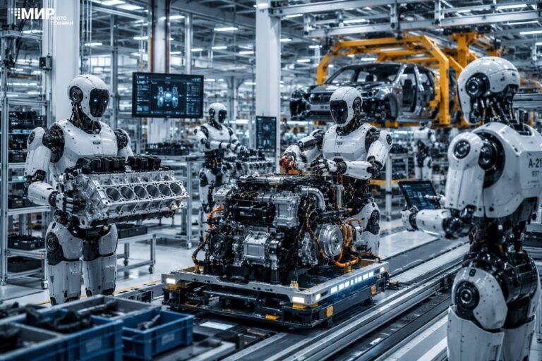 🤖 Mitsubishi будет выпускать до 1000 человекоподобных роботов в месяц…