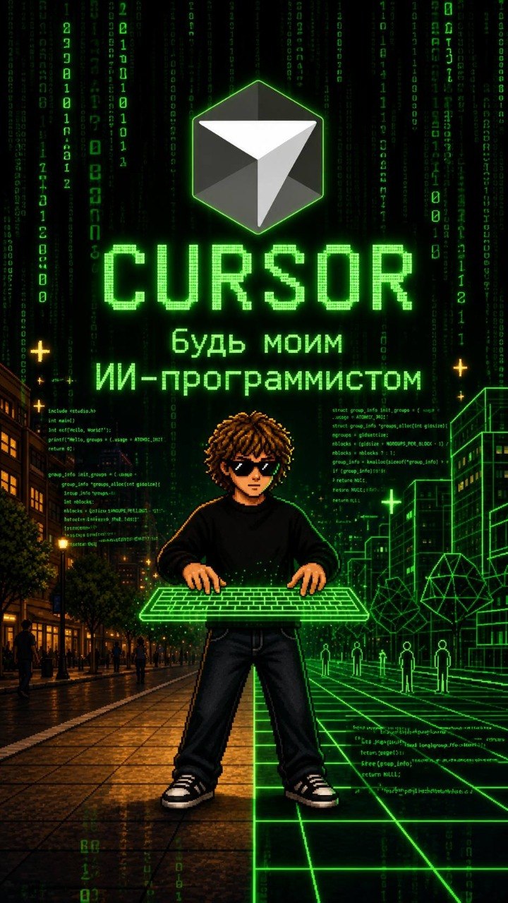 💻 Cursor убрал последний барьер Раньше чтобы работать с Cloud…