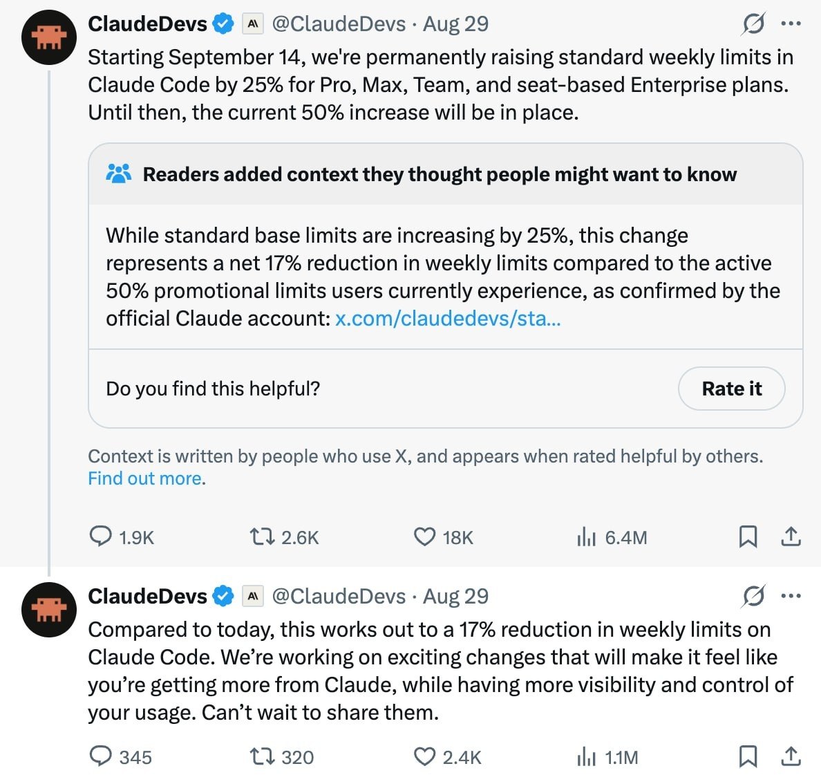 Anthropic объявила о повышении лимитов Claude… которое на самом деле…