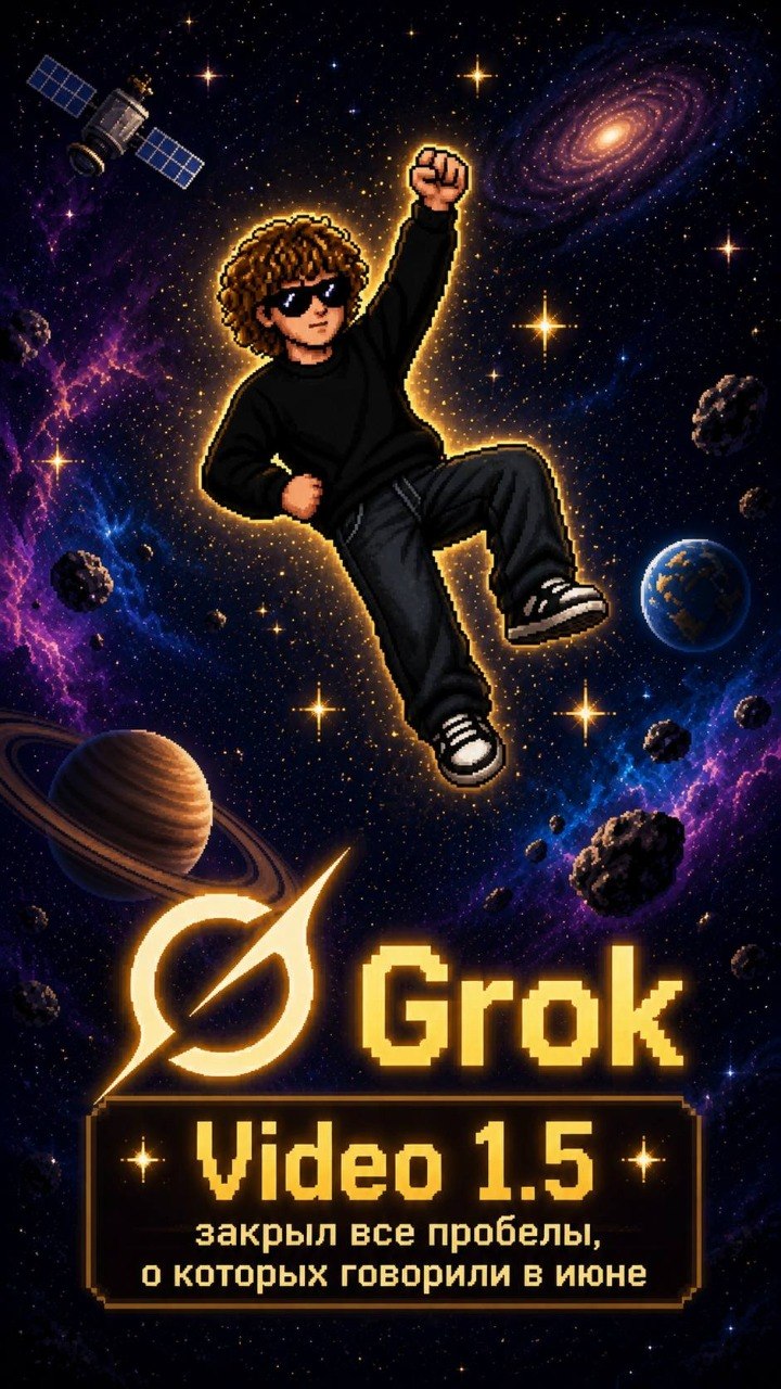 🤖Grok Imagine Video 1.5 — разбираем полностью Мы уже упоминали…