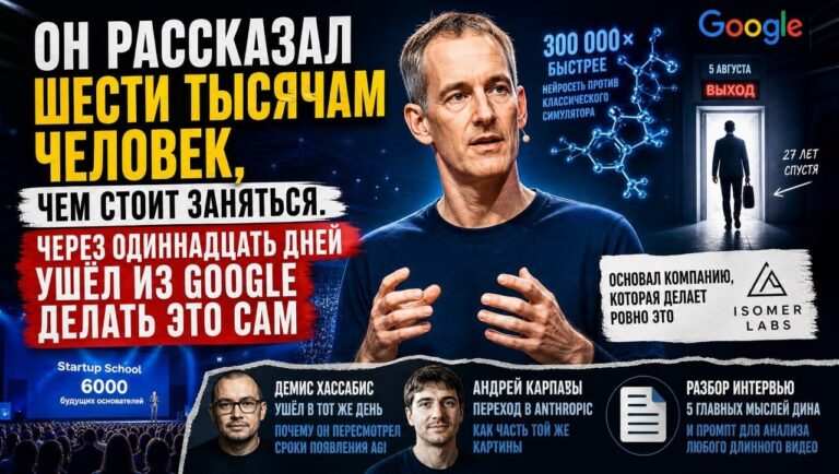 Научный директор Google рассказал 6000 человек, чем стоит заняться в…