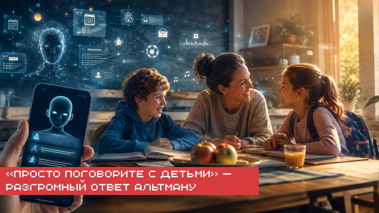 ‼️ 31 июля Альтман написал в X: подключите семейные календари,…