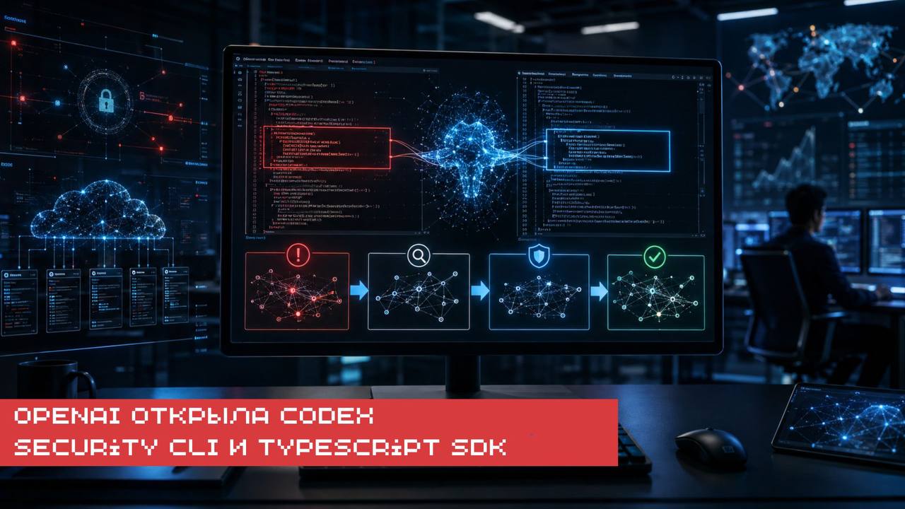 🔪 OpenAI открыла исходный код Codex Security — CLI и…