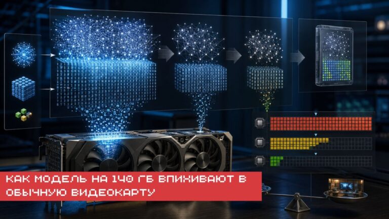 ☀️ Видео KodeCloud разбирает квантизацию — почему модель на 70…