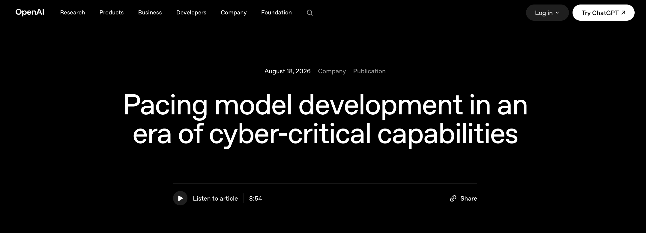 OpenAI официально притормозили обучение новых frontier-моделей. Это не полная остановка:…