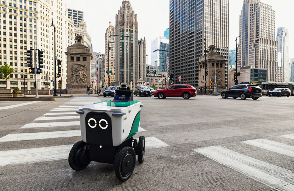 Компания Serve Robotics развернет своих автономных роботов-доставщиков с помощью Grubhub