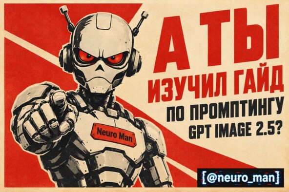 Вот как надо: полный гайд по промптам ChatGPT Images 2.5