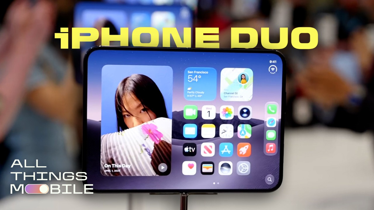 Первый взгляд на iPhone Duo: потрясающая батарея, функции и ни одной складки?!