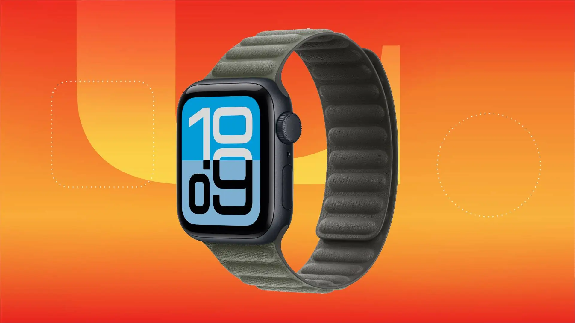 Apple Watch сейчас не продаются со скидкой, но вы все еще можете получить скидку до 305 долларов. 26 Смарт-часы Apple на фоне оранжевого градиента от CNET.
