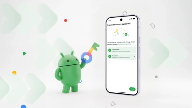 Теперь Android может безопасно переносить ваши учетные данные между менеджерами паролей.