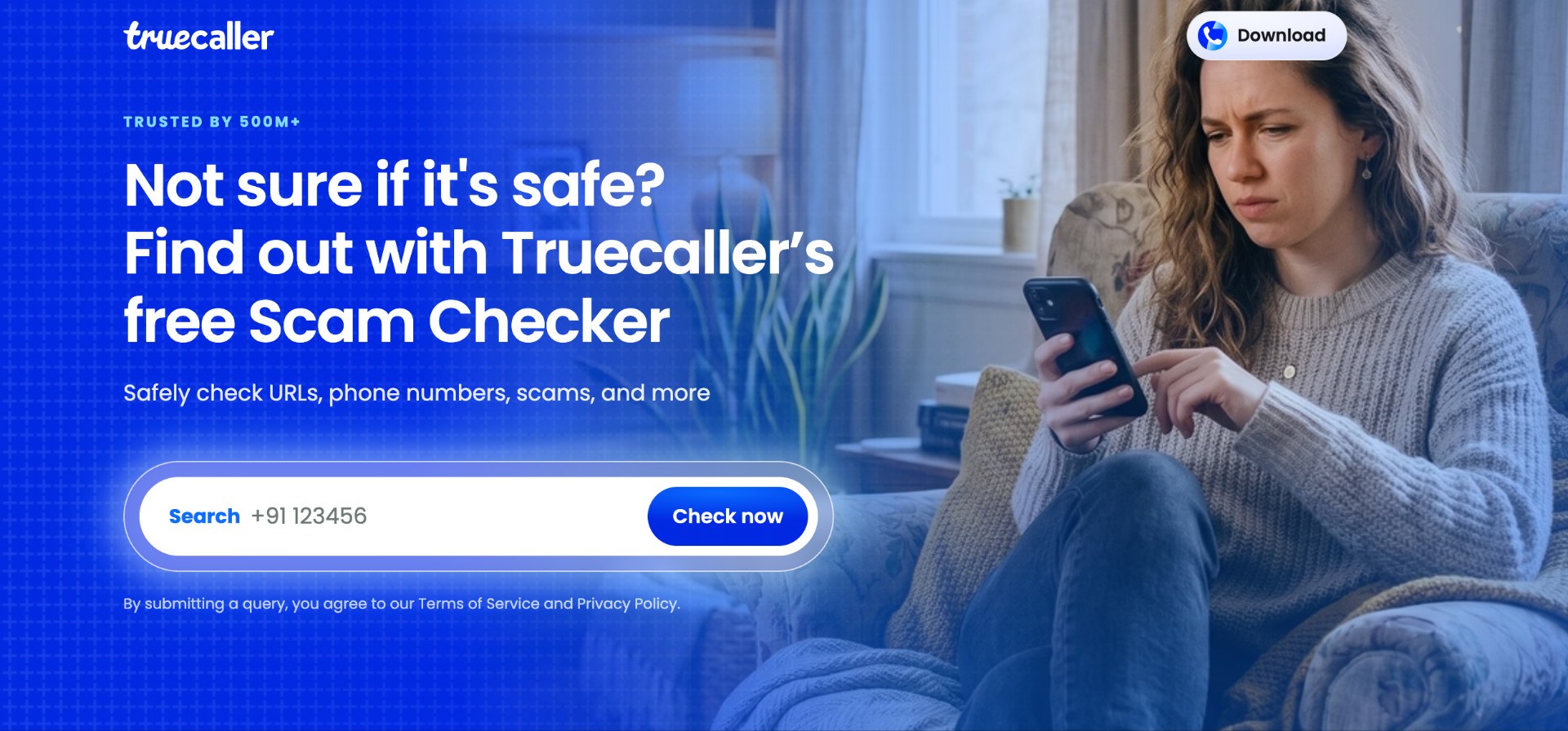 Проверка Truecaller на мошенничество