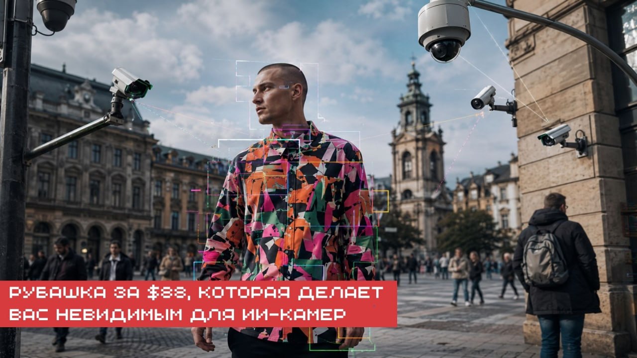 🪟 Берлинский художник Саймон Векерт создал рубашку Digital Camouflage —…