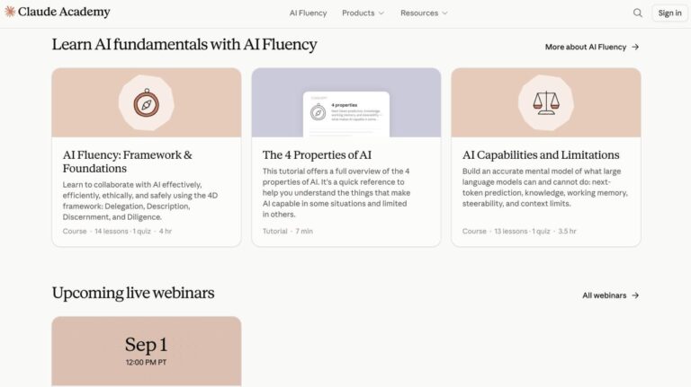 🌥 Anthropic ОТКРЫЛА БЕСПЛАТНУЮ ШКОЛУ ПО РАБОТЕ С ИИ. И…