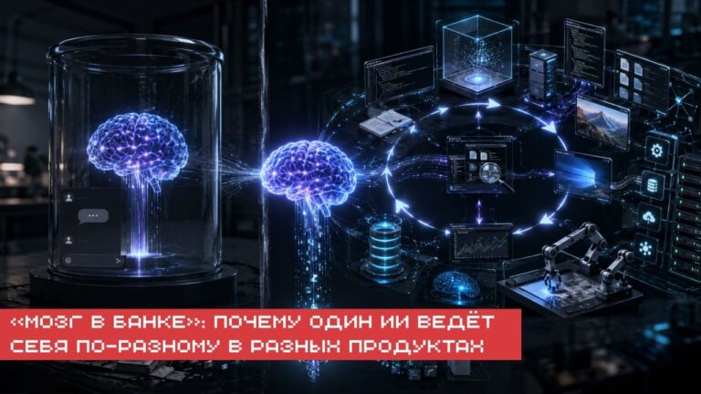 🪟 Одна и та же модель может быть скучным чат-ботом…