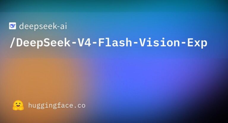 DeepSeek открыла веса мультимодальной V4-Flash DeepSeek выложила в открытый доступ…