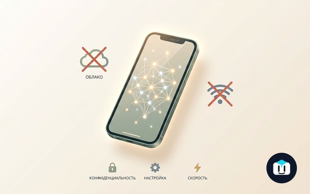 Офлайн-ИИ на вашем телефоне В новых айфонах и топовых Android-флагманах…