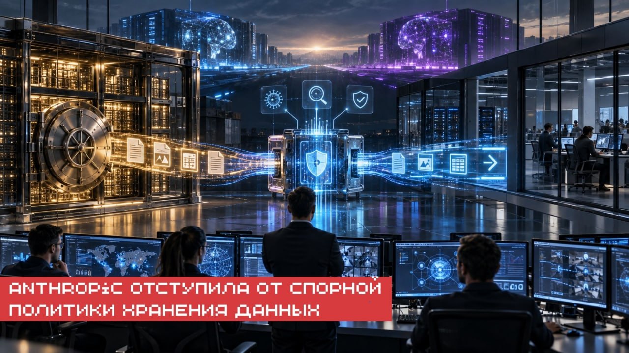 🪐 Anthropic заменяет вызвавшую недовольство политику хранения данных на новую…