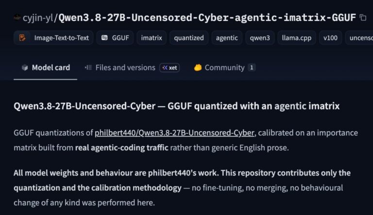 Китайской нейронке СНЯЛИ ТОРМОЗА — Qwen3.8-27B Uncensored теперь можно гонять…