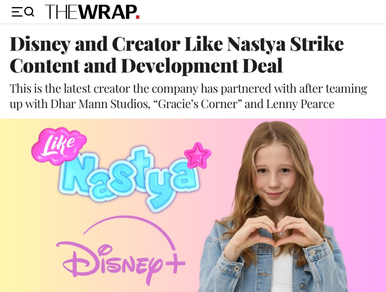 12-летняя YouTube-блогерша из России заключила контракт с Disney — Like…