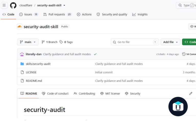 🔐 Cloudflare выложили скилл для аудита безопасности, на котором построили…