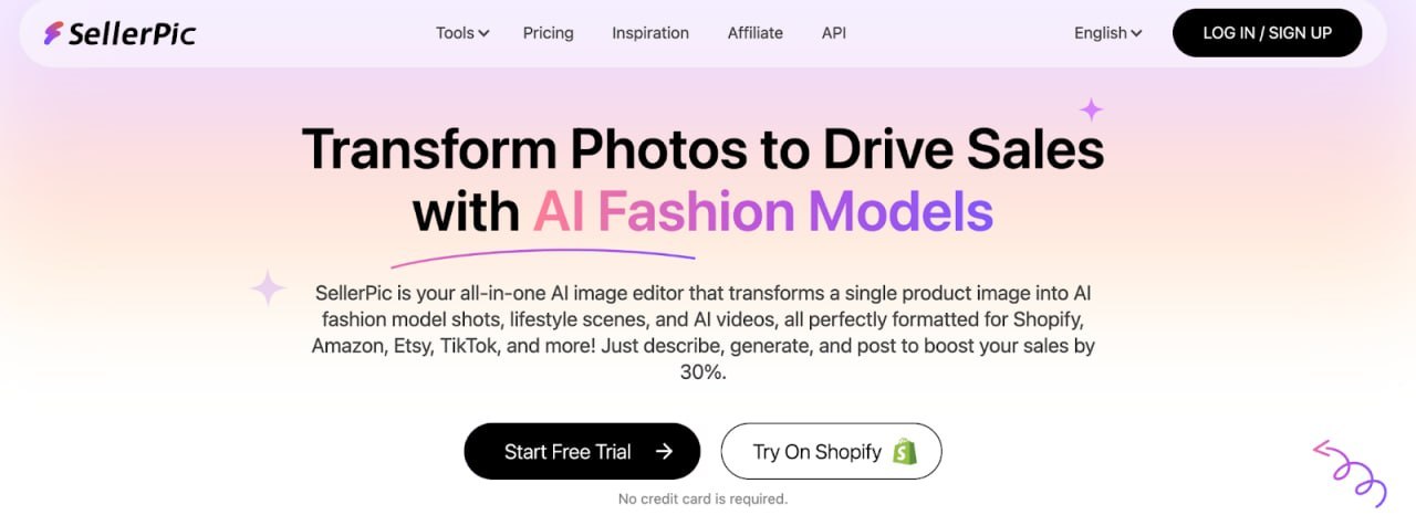 SellerPic AI — ИИ-платформа для создания качественных изображений и видео…