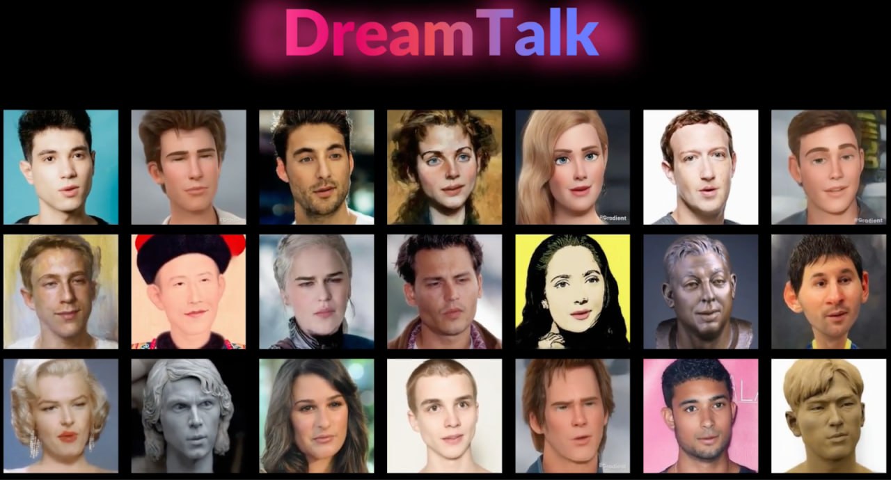 Dream Talk — открытый фреймворк, который создает выразительные видео с…