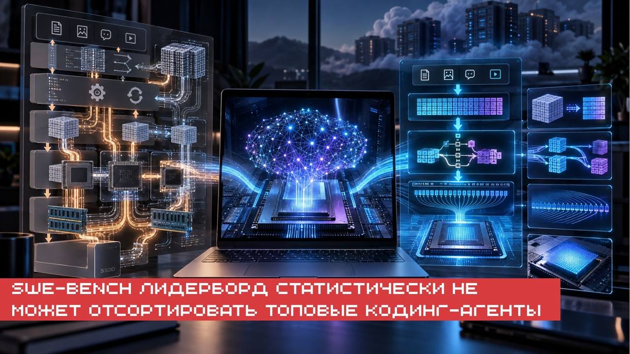 Свежий аудит 254 публичных заявок на SWE-bench показывает: топовые…
