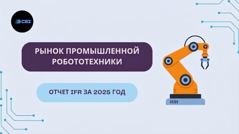 World Robot Report 2026: отчёт по мировому рынку промышленной робототехники….