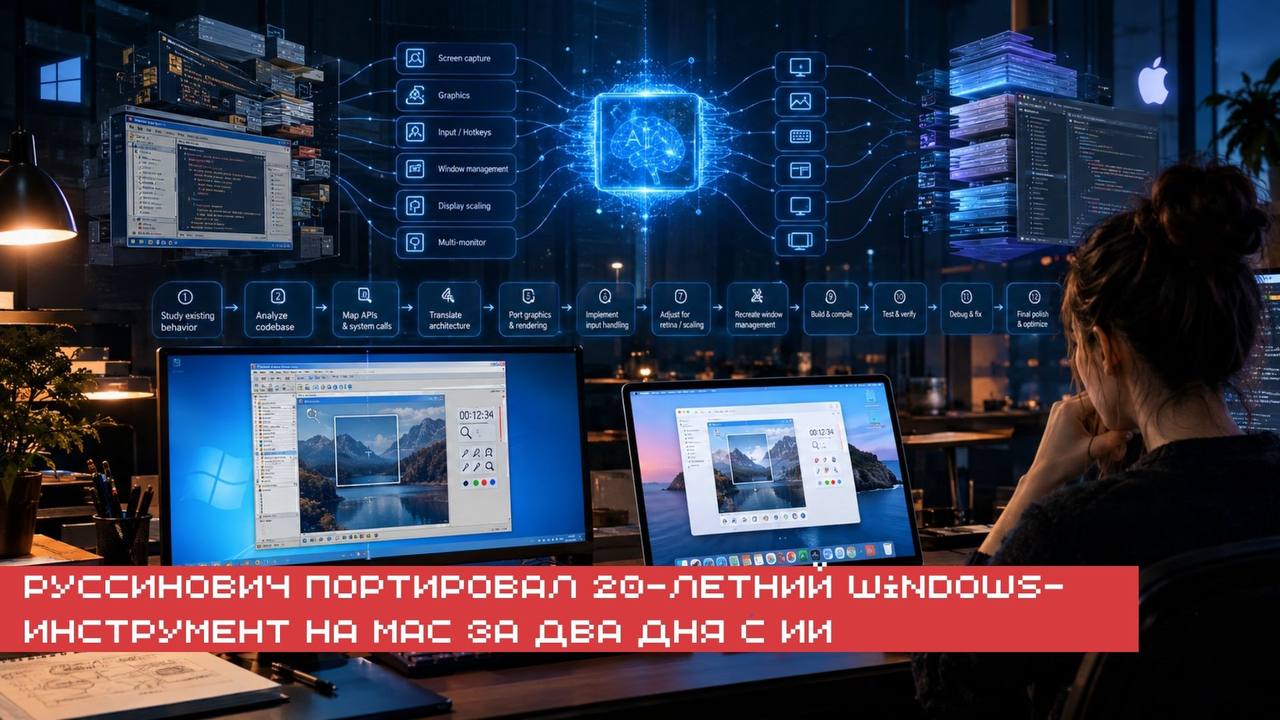 🖥 CTO Microsoft Azure Марк Руссинович перенёс ZoomIt — свой…