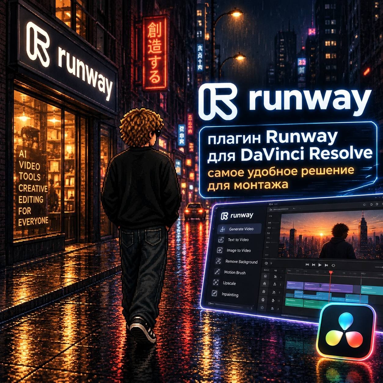Runway переехал прямо в монтажку. Больше не нужно бегать между…