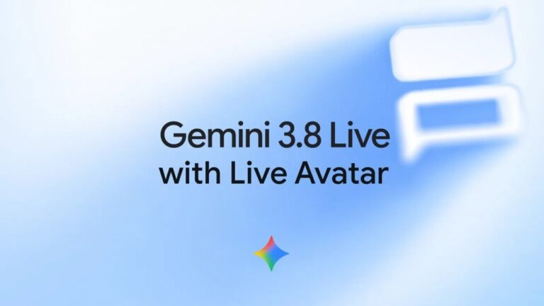 Google добавила в Gemini 3.8 Live говорящий видеоаватар Gemini 3.8…