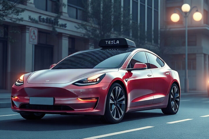 🚘 Так теперь выглядит поездка на такси по Остину. Tesla…