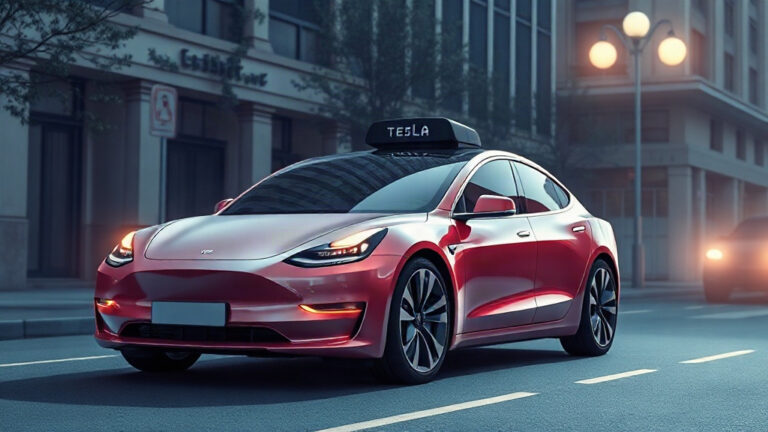 🚘 Так теперь выглядит поездка на такси по Остину. Tesla…